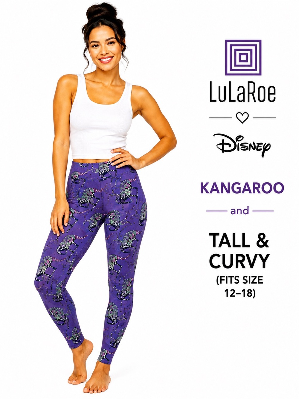 LuLaRoe Disney KANGAROO TC Leggings Women